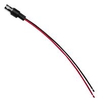 BU-5200-A-4-0 - BNC Breakout, BNC Jack, Free End, 4 ", 101.6 mm, Black, 5 A - MUELLER ELECTRIC
