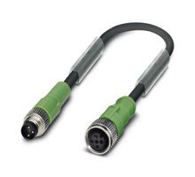 SAC-3P-M 8MS/10,0-PUR/M12FS - Sensor Cable, M8 Plug, M12 Receptacle, 3 Positions, 10 m, 33 ft - PHOENIX CONTACT