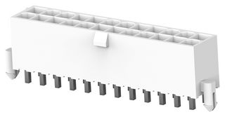 2-2825261-4 - Rectangular Power Connector, 24 Contacts, VAL-U-LOK HCS, PCB Mount, Through Hole, 4.2 mm, Plug - TE CONNECTIVITY