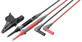 L9787 - Test Leads, with Alligator Clip, for Ground Resistance Tester, 1.2 m Length - HIOKI