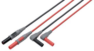 L4930 - Test Lead Set, Multimeter, 1.2 m Length, Connect with Test Pins/Clips - HIOKI