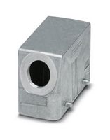 HC-STA-B16-HLFD-1STM25-EL-AL - Heavy Duty Connector, Hood, Side Entry, Aluminium Body, 2 Lever, B16 - PHOENIX CONTACT