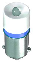 BA9SB12A - LED Replacement Lamp, Miniature Bayonet / BA9S, Blue, 490 mcd - APEM