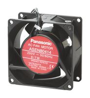 ASEN80414 - AC Axial Fan, 200V, Square, 80 mm, 38 mm, Ball Bearing - PANASONIC