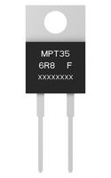 MPT35C56RF - Through Hole Resistor, 56 ohm, MPT, 35 W, ± 1%, TO-220, 350 V - CGS - TE CONNECTIVITY