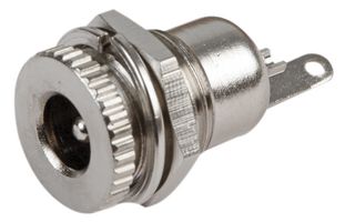 PSG08663 - DC Power Connector, Receptacle, 2.1 mm, Chassis Mount, Solder - PRO SIGNAL