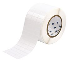 THT-5-423-10 - Label, Thermal Transfer Printable, 12.7 mm, 25.4 mm, Polyester, White - BRADY