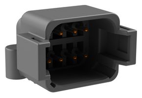 ATF13-08PA-BM13 - Automotive Connector, Board Lock AT Series, Right Angle Receptacle, 8 Contacts, PCB Pin - AMPHENOL SINE/TUCHEL