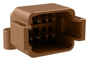 ATF13-08PD-BM11 - Automotive Connector, Board Lock AT Series, Right Angle Receptacle, 8 Contacts, PCB Pin - AMPHENOL SINE/TUCHEL