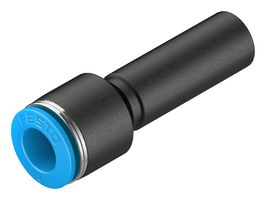 153043 - Pneumatic Fitting, Push-In Straight Connector, 14 bar, 10 mm, PBT (Polybutylene Terephthalate) - FESTO