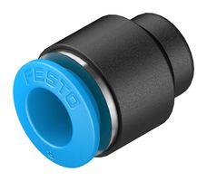 QSC-8 - Pneumatic Fitting, Push-In Cap, 14 bar, 8 mm, PBT (Polybutylene Terephthalate), QSC - FESTO