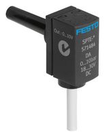 SPTE-V1R-S4-B-2.5K - Pressure Sensor, -1 bar, Analogue, Relative, 30 VDC - FESTO