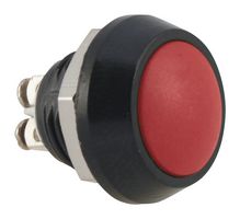 MP004447 - Vandal Resistant Switch, 12 mm, SPST-NO, Momentary, Round Domed, Red - MULTICOMP PRO