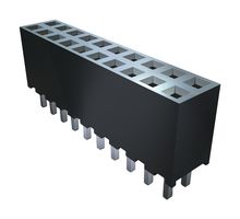 SQT-122-01-L-D - PCB Receptacle, Board-to-Board, 2 mm, 2 Rows, 44 Contacts, Through Hole Mount, SQT - SAMTEC