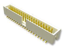 HTST-108-01-L-D - Pin Header, Wire-to-Board, 2.54 mm, 2 Rows, 16 Contacts, Through Hole Straight, HTST - SAMTEC