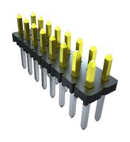 TLW-101-06-T-S - Pin Header, Board-to-Board, 1 Rows, 1 Contacts, Through Hole Straight, TLW - SAMTEC