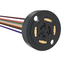 FLA-R2161-30 - LED Street Light Connector, FLA Series, 5 Contacts, Receptacle, 600 VAC, 15 A, Crimp - AMPHENOL COMMUNICATIONS SOLUTIONS