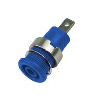 MP770569 - Banana Test Connector, Jack, Panel Mount, 32 A, 1 kV, Nickel Plated Contacts, Blue - MULTICOMP PRO