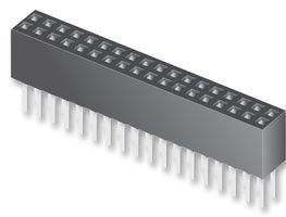 SFMC-104-T1-S-D . - PCB Receptacle, Board-to-Board, Wire-to-Board, 1.27 mm, 2 Rows, 8 Contacts, Through Hole Mount - SAMTEC