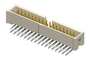 HTST-107-04-T-D-RA . - Pin Header, Wire-to-Board, 2.54 mm, 2 Rows, 14 Contacts, Through Hole Right Angle, HTST - SAMTEC