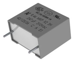 R463I333040H2M - Safety Capacitor, Metallized PP, Radial Box - 2 Pin, 0.33 µF, ± 20%, X2, Through Hole - KEMET