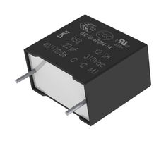 R533N368050P0K - Safety Capacitor, Metallized PP, Radial Box - 2 Pin, 0.68 µF, ± 10%, X2, Through Hole - KEMET