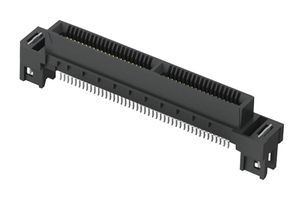 HSEC8-160-01-L-D-EM2 - Card Edge Connector, Dual Side, 1.57 mm, 120 Contacts, Edge Mount, Straight, Solder - SAMTEC