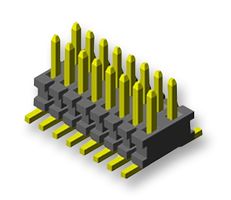 FTE-110-03-G-DV - Pin Header, Board-to-Board, 0.8 mm, 2 Rows, 20 Contacts, Surface Mount, FTE - SAMTEC