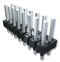 HTSW-107-07-G-D - Pin Header, Vertical, Board-to-Board, 2.54 mm, 2 Rows, 14 Contacts, Through Hole, HTSW - SAMTEC