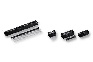 TSS-120-01-G-D - Pin Header, Boxed, Board-to-Board, 2.54 mm, 2 Rows, 40 Contacts, Through Hole, Flex Stack TSS - SAMTEC