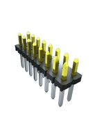 TLW-102-06-T-S - Pin Header, Board-to-Board, 2.54 mm, 1 Rows, 2 Contacts, Through Hole, TLW - SAMTEC