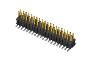 FTSH-110-01-F-D-RA-K - Pin Header, Board-to-Board, Wire-to-Board, 1.27 mm, 2 Rows, 20 Contacts, Through Hole Right Angle - SAMTEC