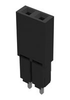 ESW-102-12-T-S - PCB Receptacle, Elevated Strip, Board-to-Board, 2.54 mm, 1 Rows, 2 Contacts, Through Hole Mount - SAMTEC