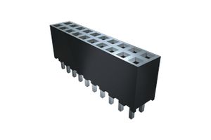 SQT-116-01-L-S - PCB Receptacle, Board-to-Board, Wire-to-Board, 2 mm, 1 Rows, 16 Contacts, Through Hole Mount - SAMTEC