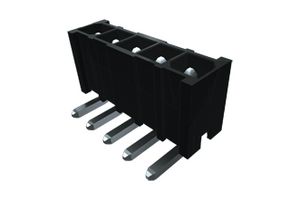 IPBT-105-H1-T-S-K - Pin Header, Board-to-Board, Wire-to-Board, 4.19 mm, 1 Rows, 5 Contacts, Through Hole, IPBT - SAMTEC