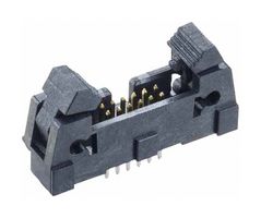 M50-3550642 - Pin Header, Ejector, Wire-to-Board, 1.27 mm, 2 Rows, 12 Contacts, Through Hole, M50 - HARWIN