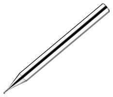 DK01001ZO - End Mill, CBN, High Precision, Ball, 0.03 mm Cutter Dia, 50 mm Length, Mould Steel, R0.5xD4 - JABIL CUTTING TOOLS