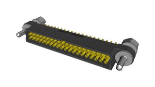 MHDAS2F040YDE10 - PCB Receptacle, Board-to-Board, 1.27 mm, 2 Rows, 40 Contacts, Through Hole Mount, MHDAS - AMPHENOL SOCAPEX