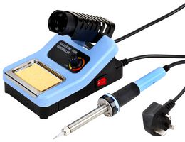MP740841 UK - Soldering Station, 48W, 240 Vac, UK, Soldering Station, Holder, Sponge & Mini Drawer - MULTICOMP PRO