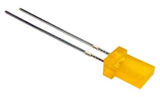 MP007954 - LED, Super Amber, Through Hole, 2mm x 5.25mm, 20 mA, 2 V, 605 nm - MULTICOMP PRO