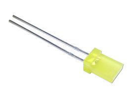 MP007958 - LED, Super Yellow, Through Hole, 2mm x 5.25mm, 20 mA, 2 V, 590 nm - MULTICOMP PRO