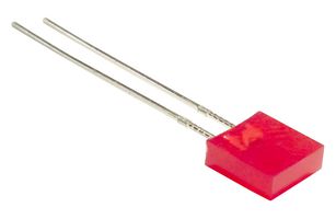 MP007965 - LED, Super Red, Through Hole, 2.6mm x 6.9mm, 20 mA, 1.9 V, 637 nm - MULTICOMP PRO