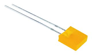 MP007966 - LED, Super Amber, Through Hole, 2.6mm x 6.9mm, 20 mA, 2 V, 605 nm - MULTICOMP PRO