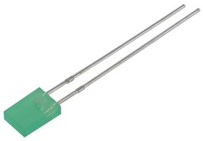 MP007980 - LED, Super Green, Through Hole, 2mm x 5mm, 20 mA, 2 V, 571 nm - MULTICOMP PRO