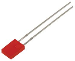 MP008018 - LED, Super Red, Through Hole, 2mm x 5mm, 20 mA, 1.9 V, 650 nm - MULTICOMP PRO