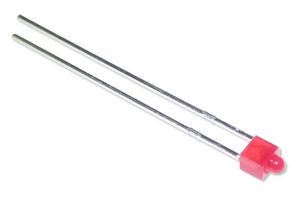MP008021 - LED, Super Red, Through Hole, 1.8mm, 20 mA, 1.9 V, 640 nm - MULTICOMP PRO