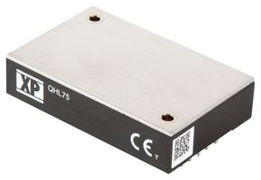 QHL75300S12 - Isolated Through Hole DC/DC Converter, 2.5:1, 75 W, 1 Output, 12 V, 6.25 A - XP POWER