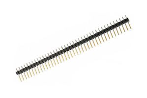 9-146280-0 - Pin Header, Board-to-Board, 2.54 mm, 1 Rows, 40 Contacts, Through Hole Straight, AMPMODU Mod II - AMP - TE CONNECTIVITY