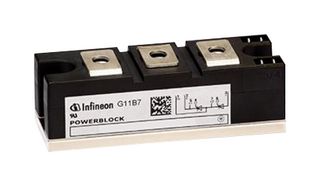 TD180N16KOFHPSA2 - Thyristor Diode Module, Series Connected - SCR / Diode, 1.6kV, 4.8kA - INFINEON