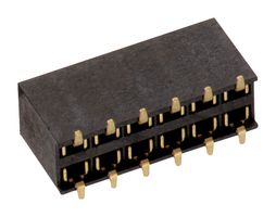 61003221821 - PCB Receptacle, Board-to-Board, 2.54 mm, 2 Rows, 32 Contacts, Surface Mount Straight, WR-PHD - WURTH ELEKTRONIK